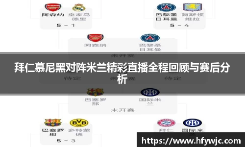 拜仁慕尼黑对阵米兰精彩直播全程回顾与赛后分析